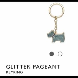 RADLEY LONDON Accessories - NWT Radley London Glitter Pageant Key Ring RADLEY LONDON Accessories - NWT Radley London Glitter Pageant Key Ring